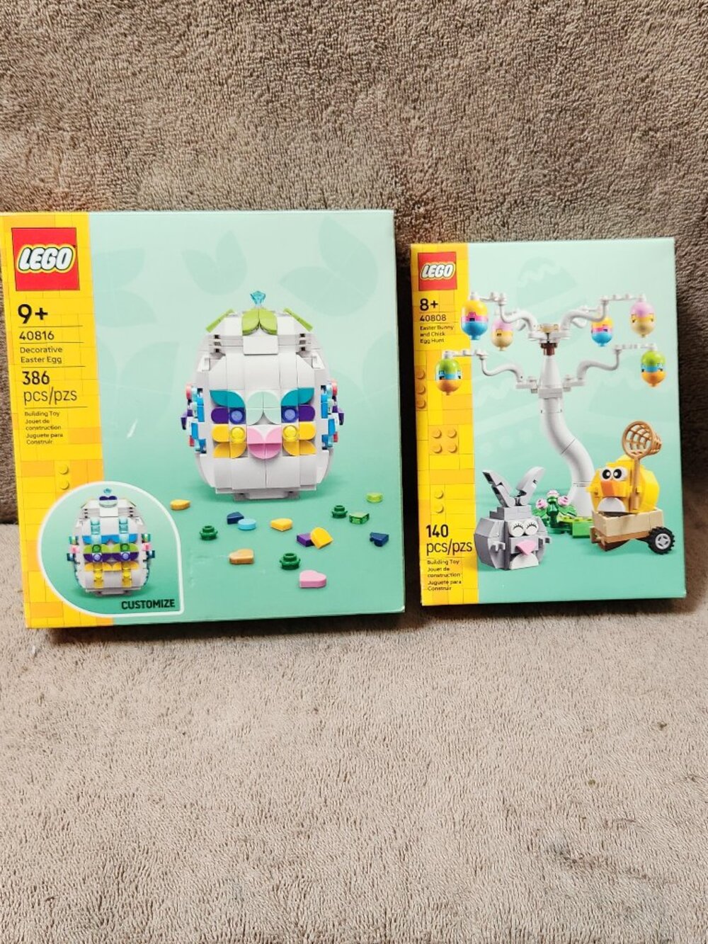 LEGO - Two (2) Sets - Easter Egg and Easter Bunny and Chick Egg Hunt - NEW - Picture 2 of 5